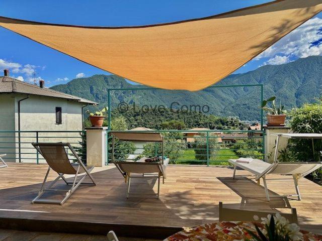 Villa 3 Olivi - sleep 5 - in Lenno Esterno foto
